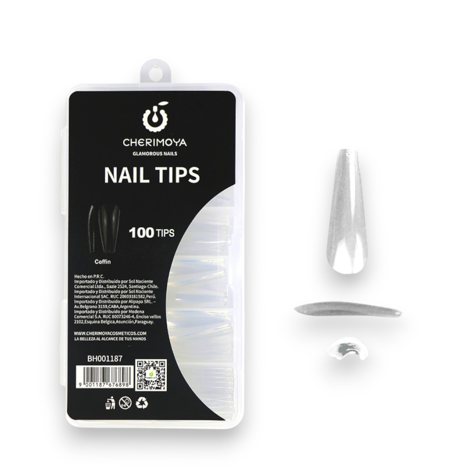 Tips 100pcs Clear BH001187