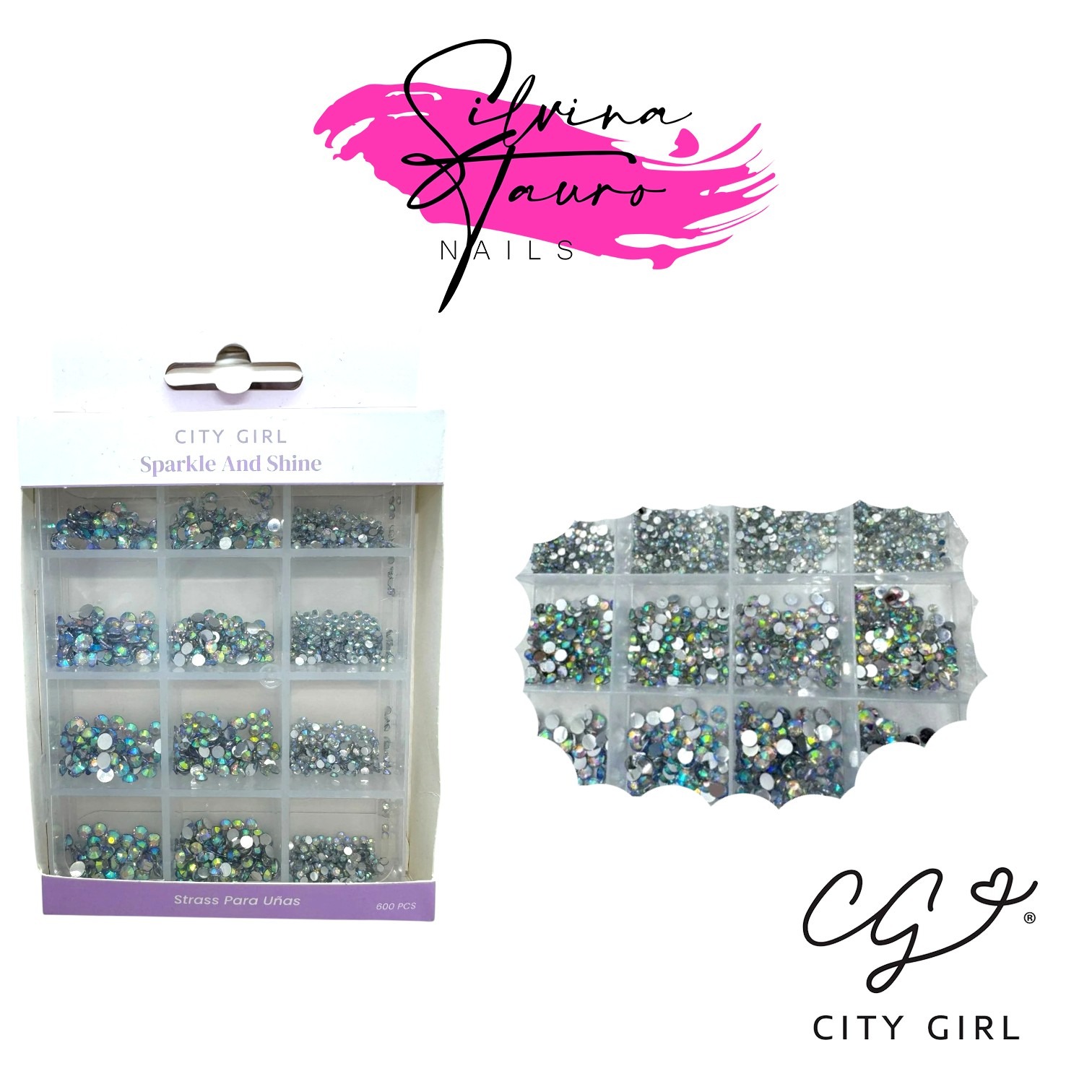 STRASS X12 TORNASOLADOS MEDIDAS VARIAS