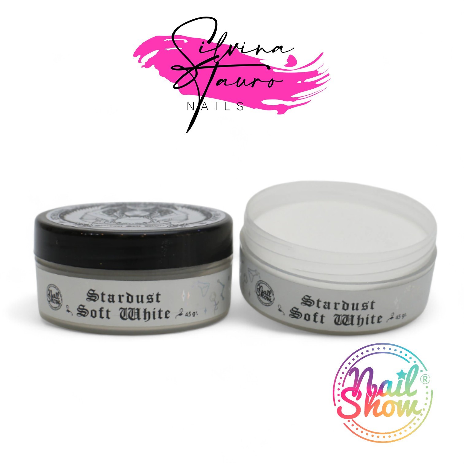 POLIMERO STARDUST NAIL SHOW 45GR SOFT WHITE