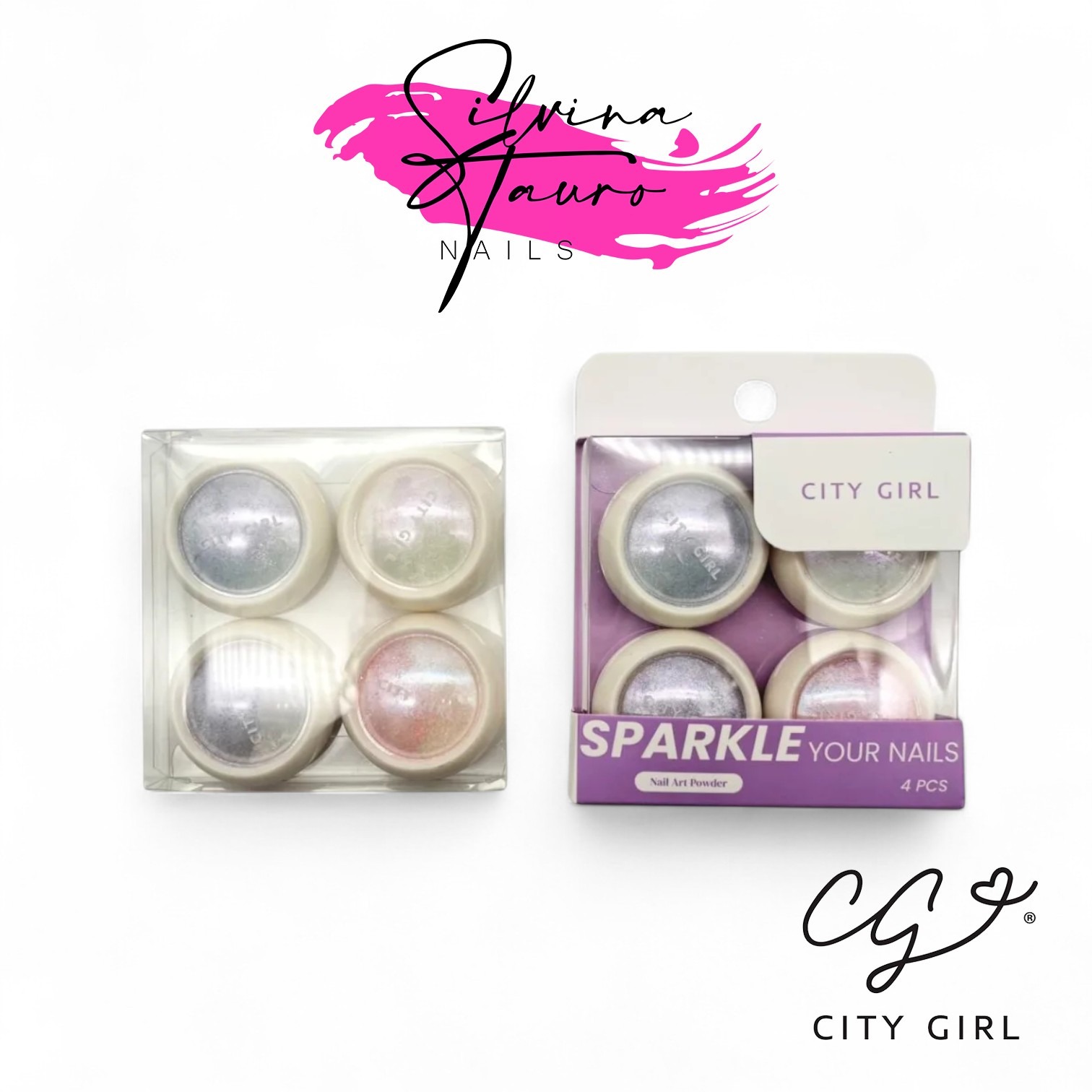 POLVOS AURORA SET X4