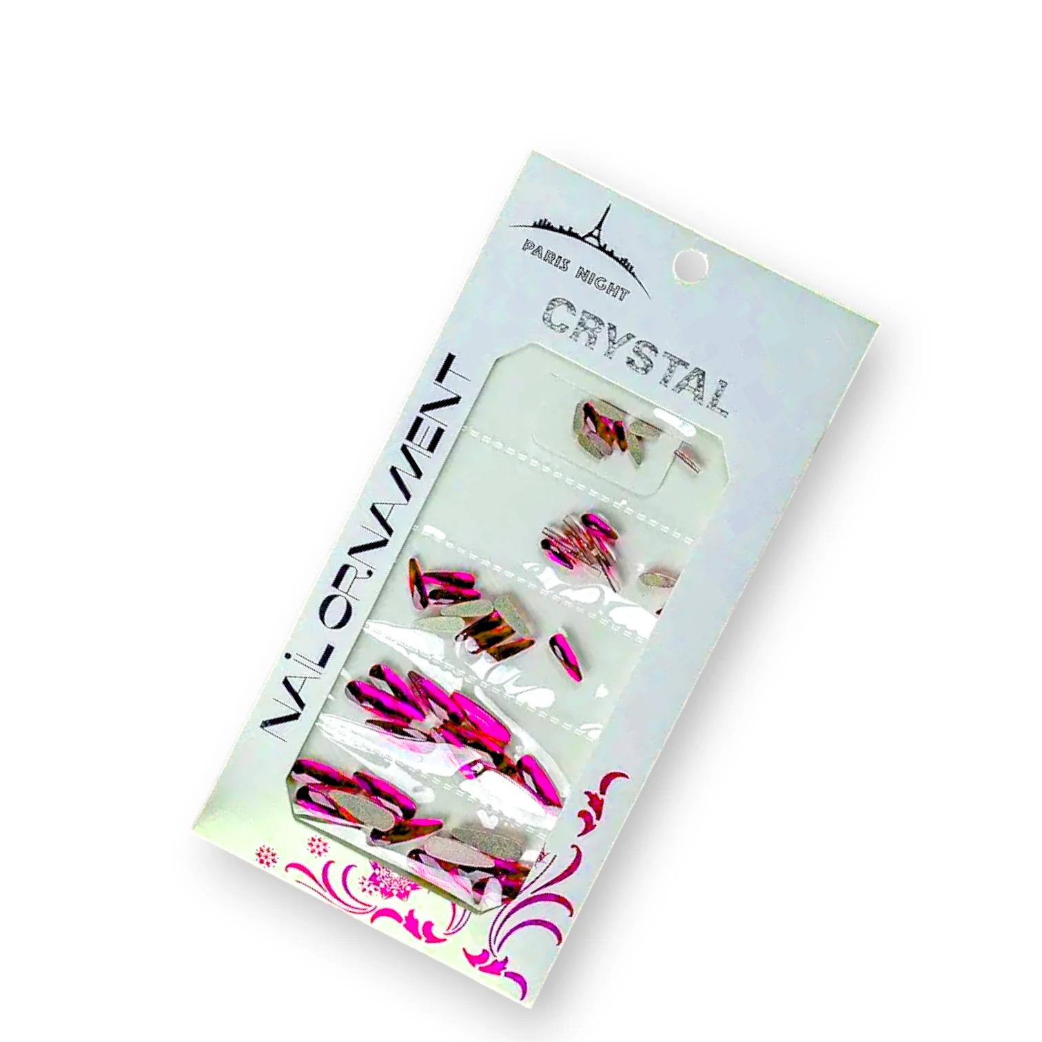 CRISTAL GOTA LARGA LILA