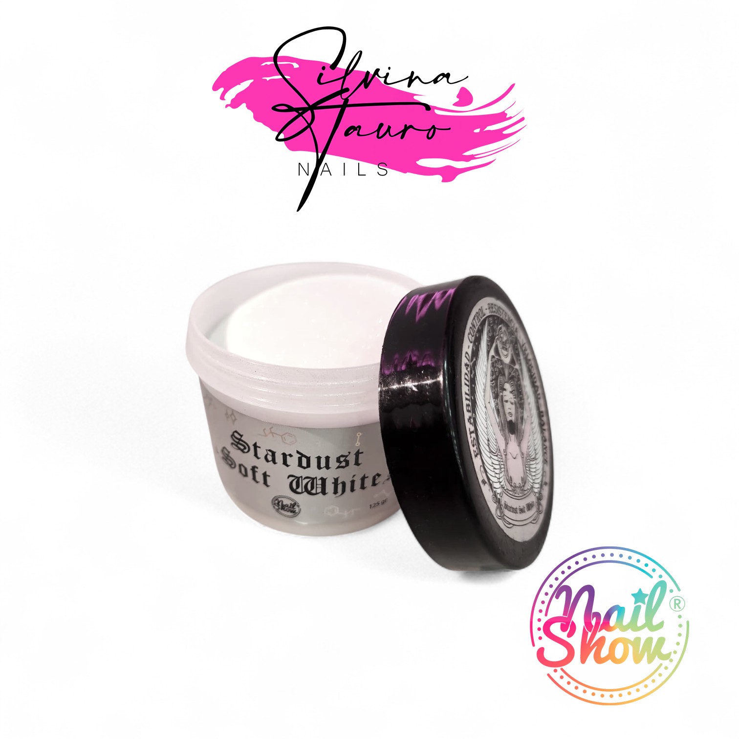 POLIMERO STARDUST NAIL SHOW 125GR SOFT WHITE