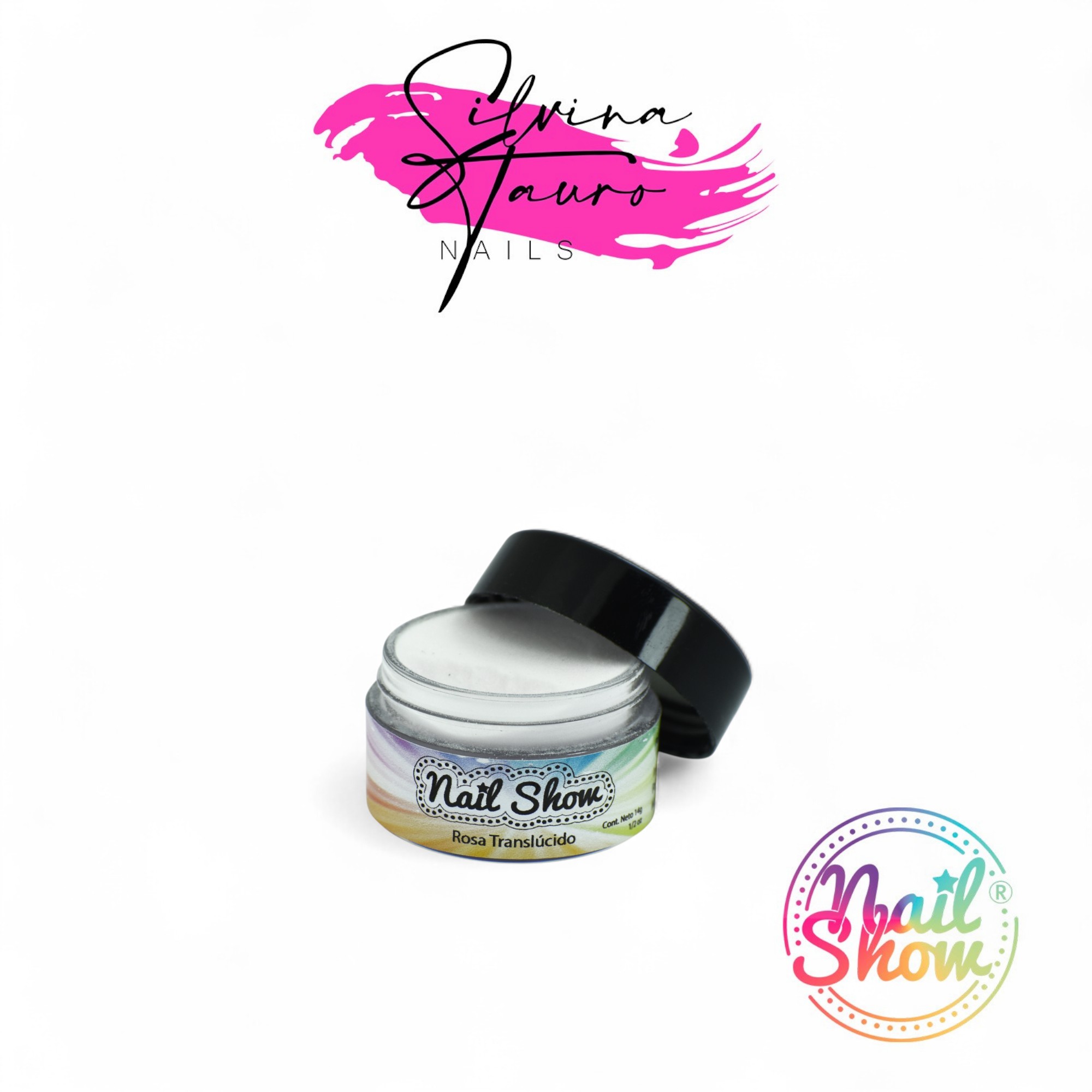 POLIMERO NAIL SHOW 14G ROSA TRASLUCIDO
