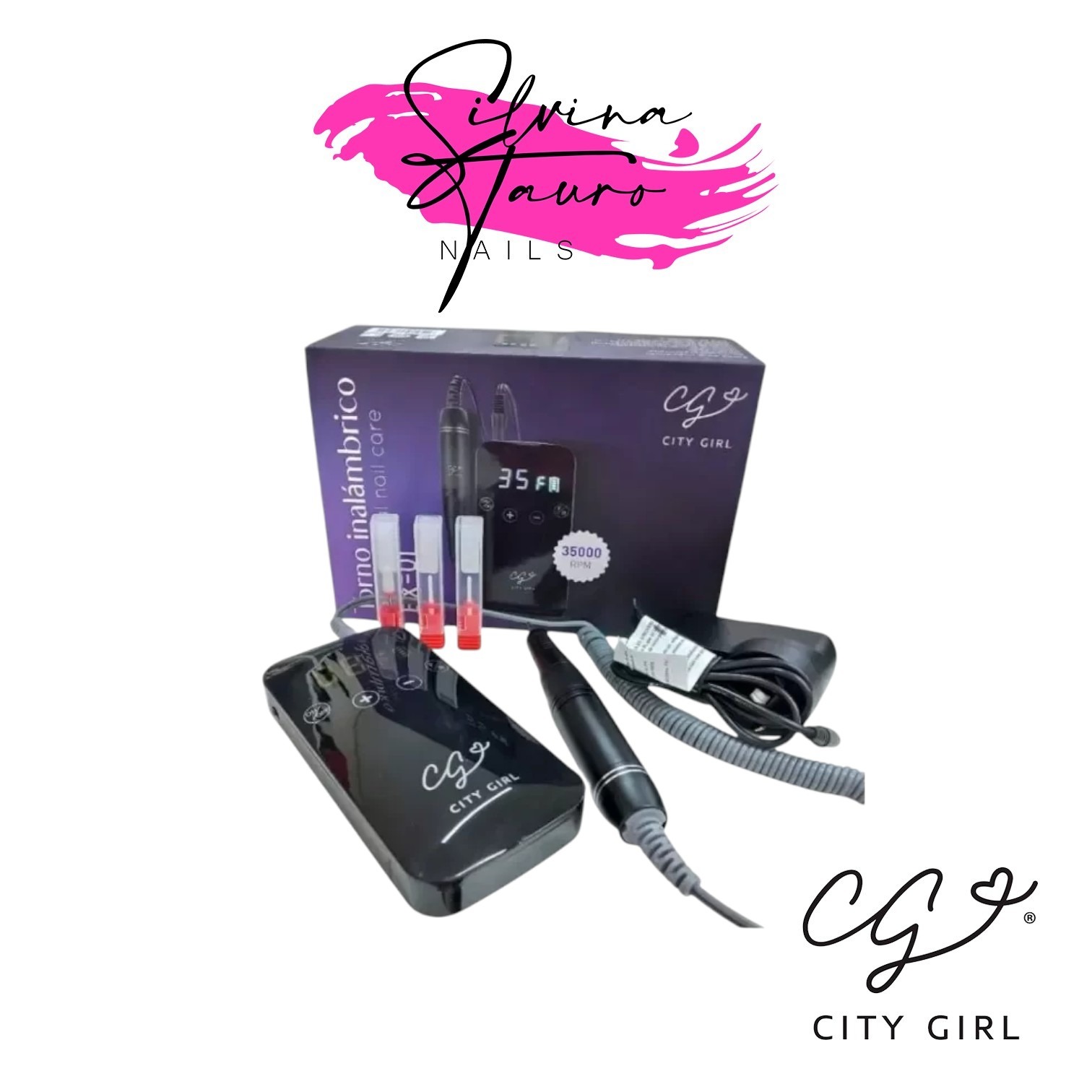 TORNO INALAMBRICO NEGRO