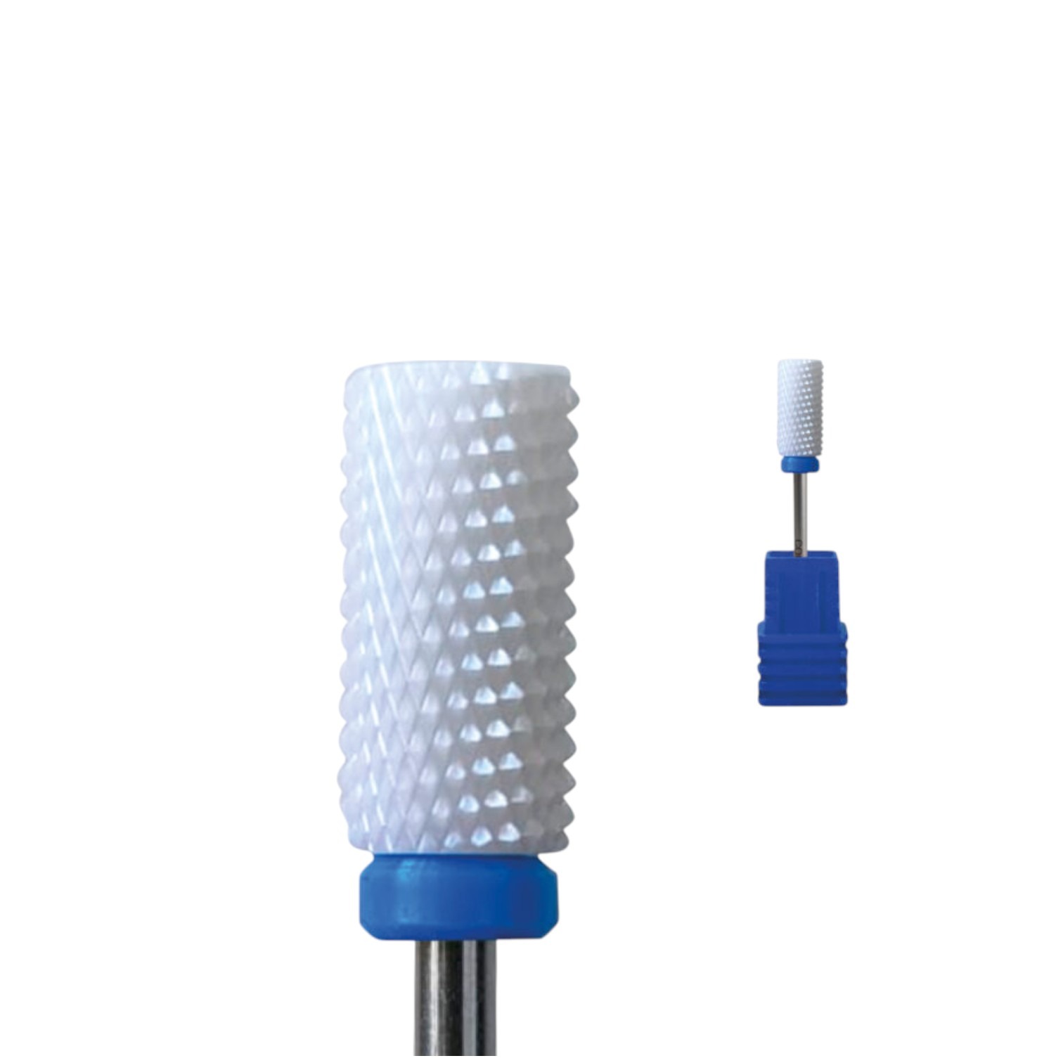 FRESA CERAMICA CILINDRICAL MEDIO AZUL