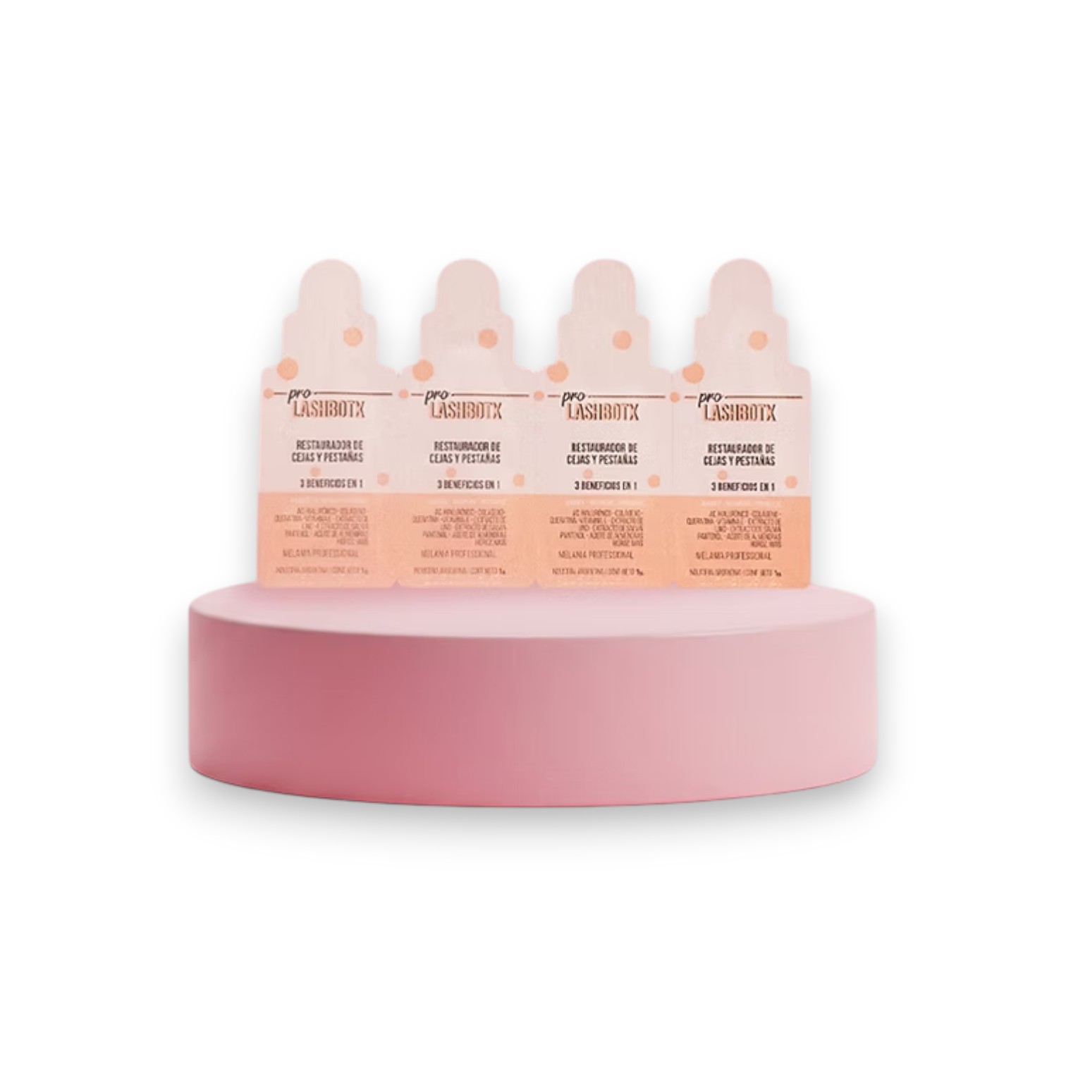 RESTAURADOR DE CEJAS Y PESTAÑAS PRO LASHBOTX 4 X 1G