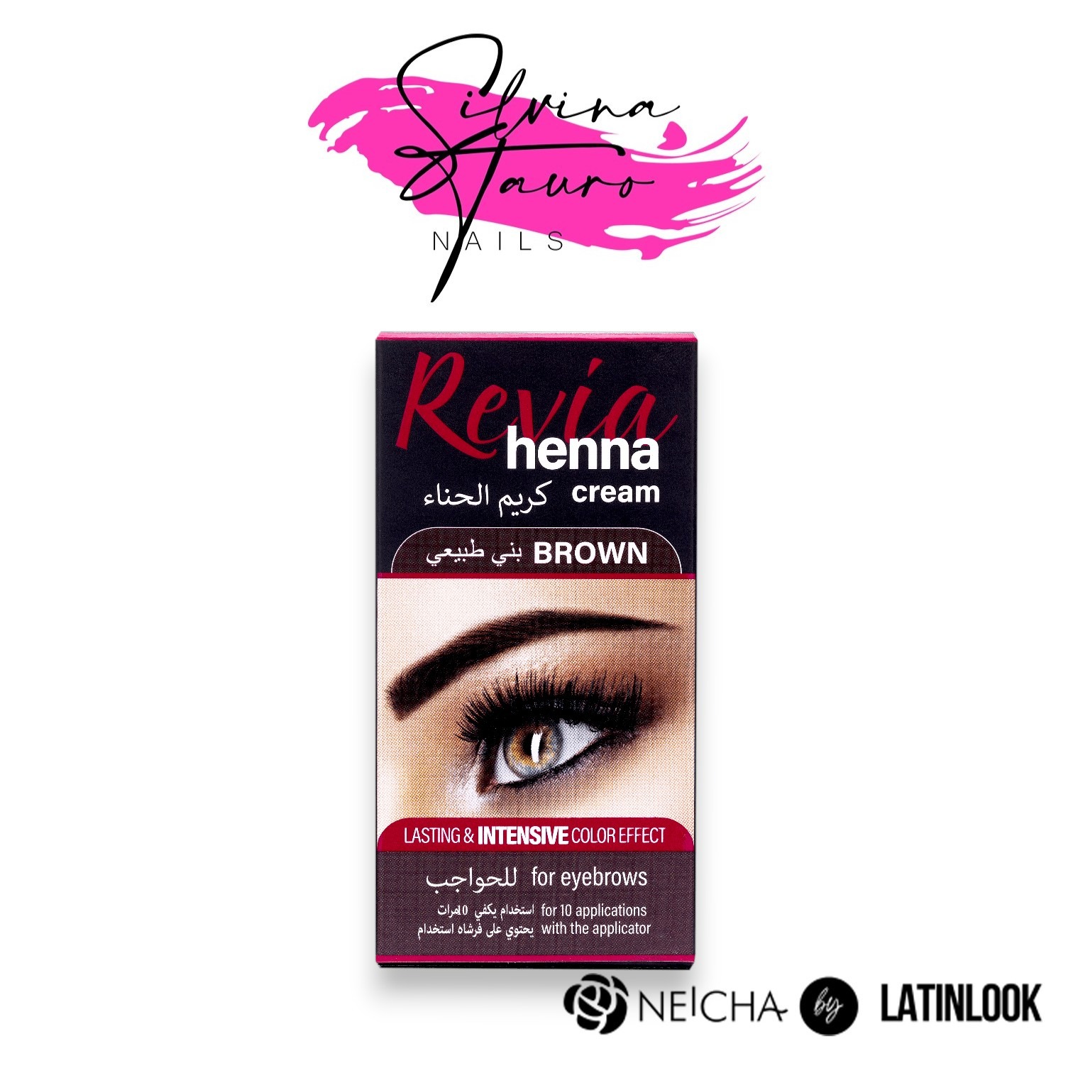 HENNA CREMA COLOR MARRON REVIA 15ML NEICHA