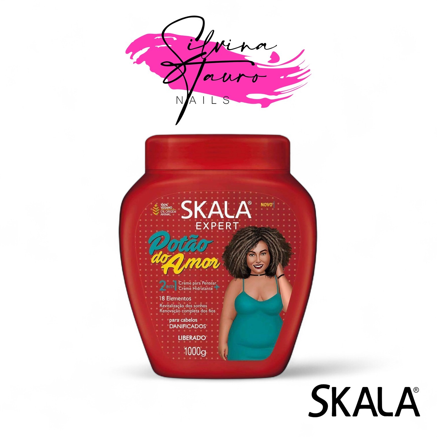 CREMA 2 EN 1 POTAO DO AMOR 1000G