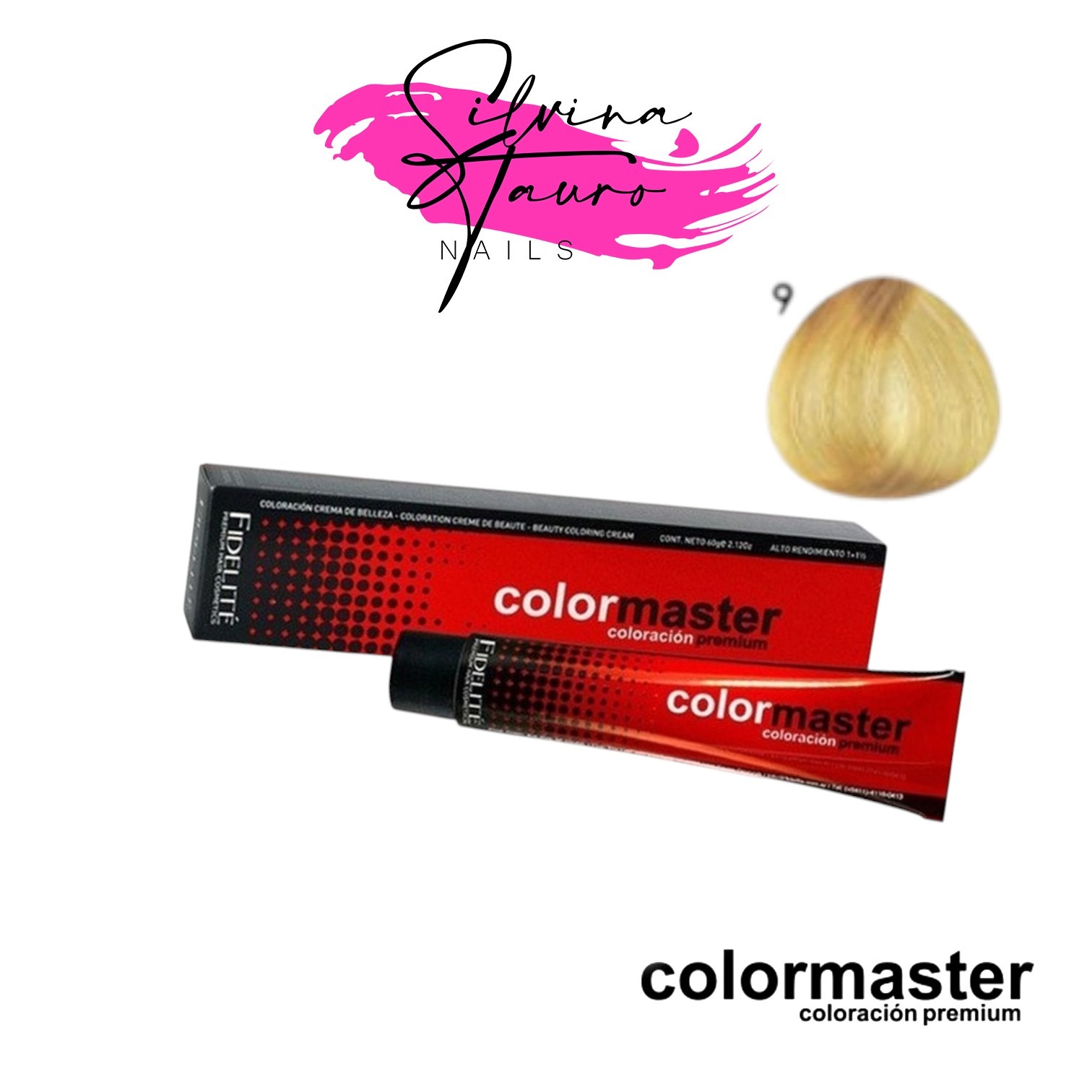 TINTURA COLORMASTER POMO 60 GR 9