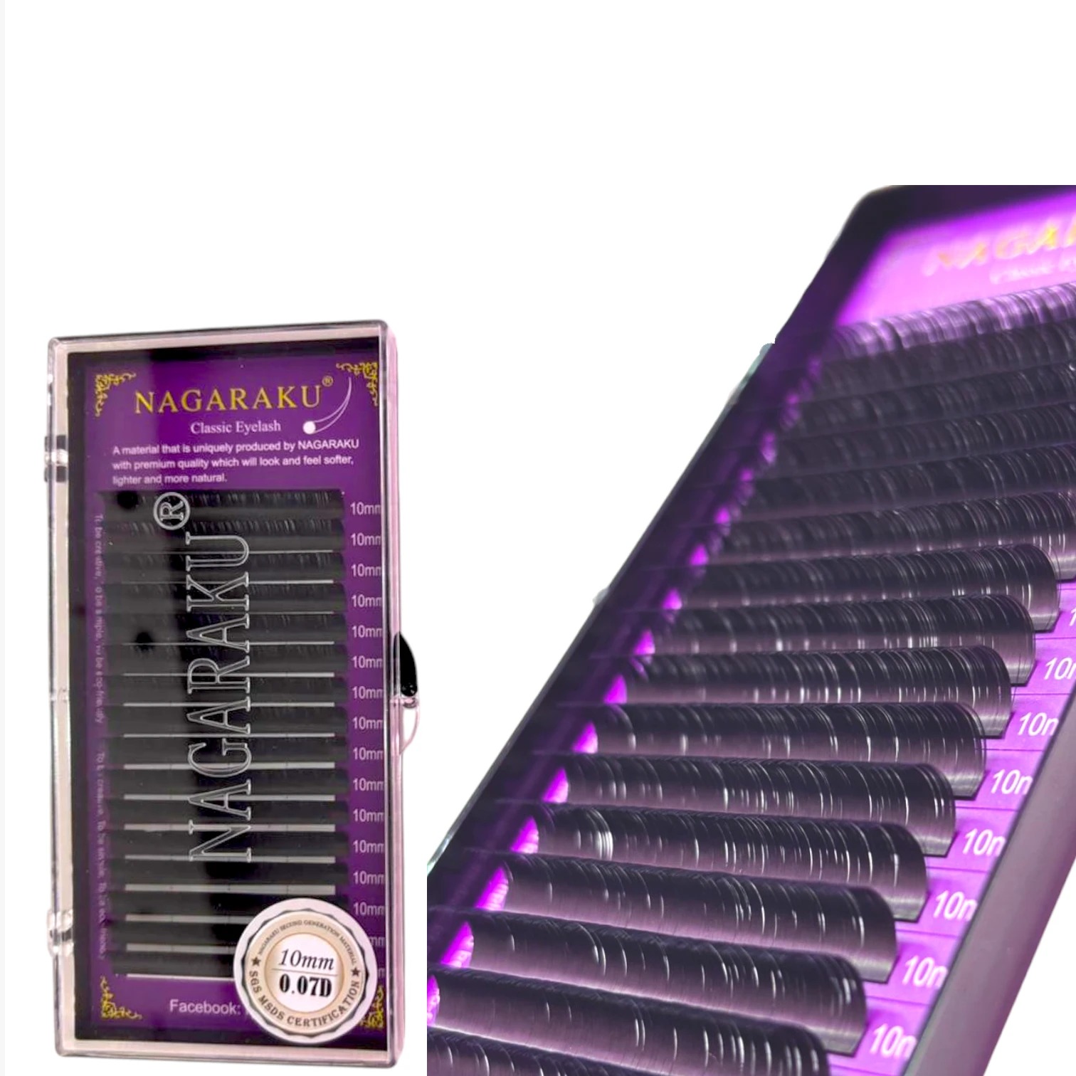 PESTAÑAS PXP NAGARAKU 7D 10MM