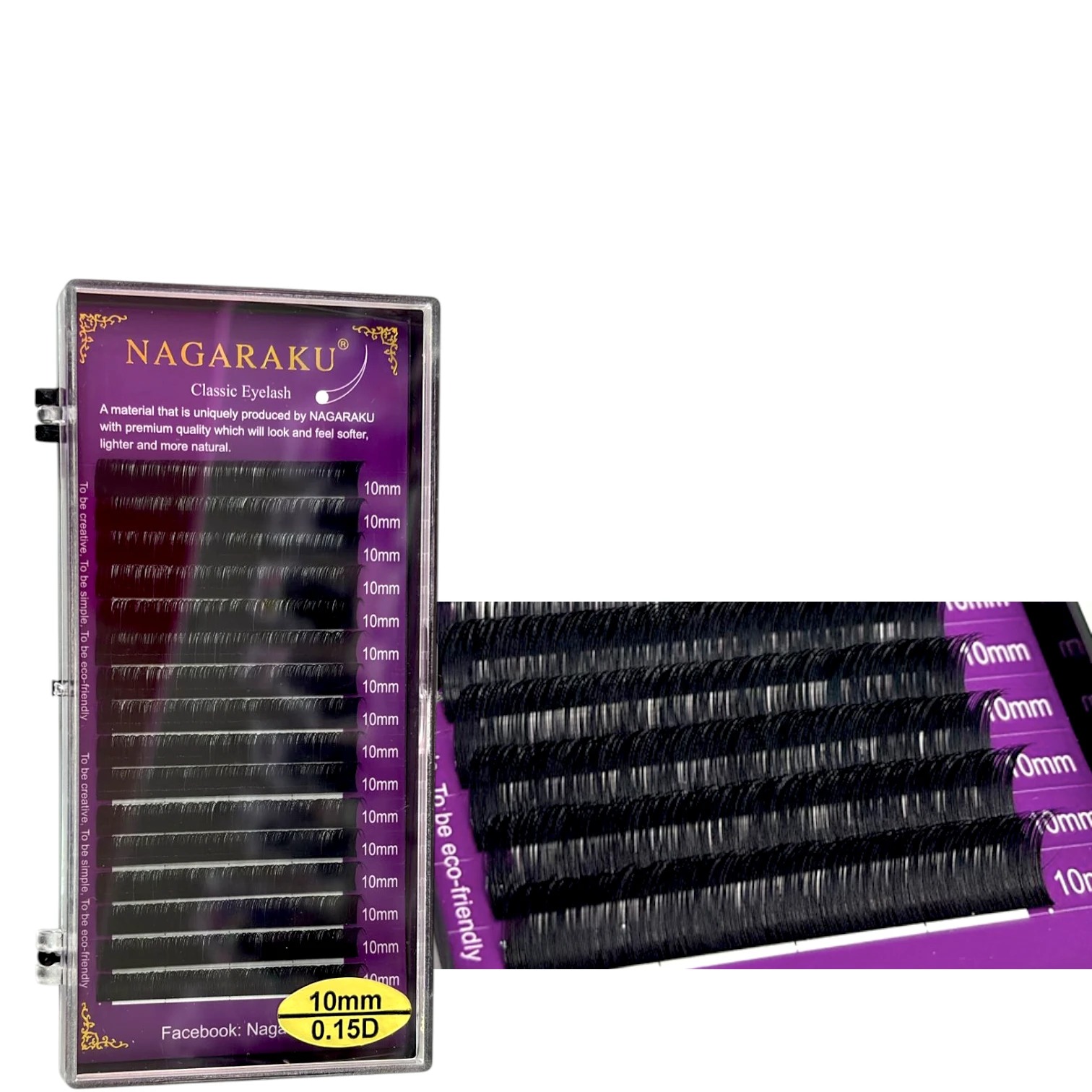 PESTAÑAS PXP NAGARAKU 15D 10MM