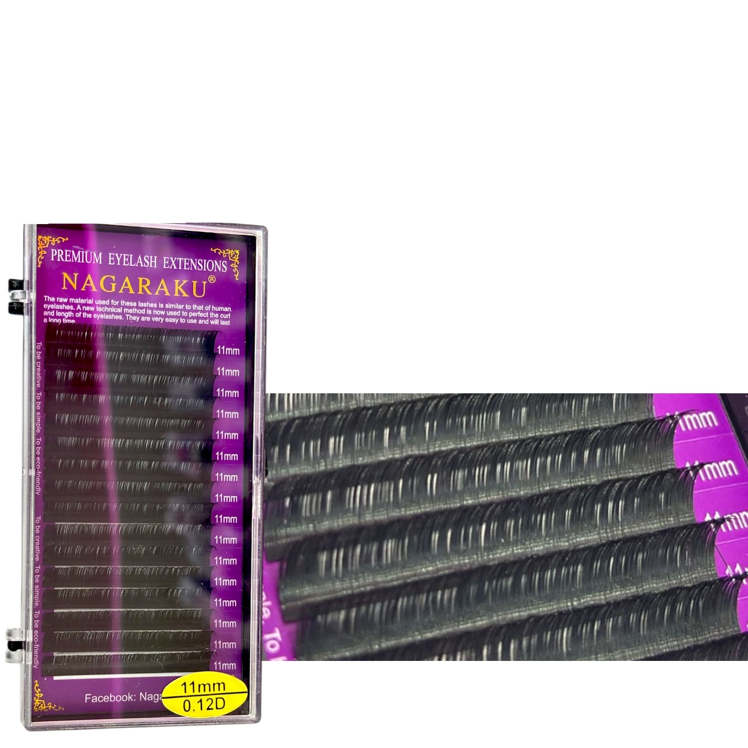 PESTAÑAS PXP NAGARAKU 12D 11MM