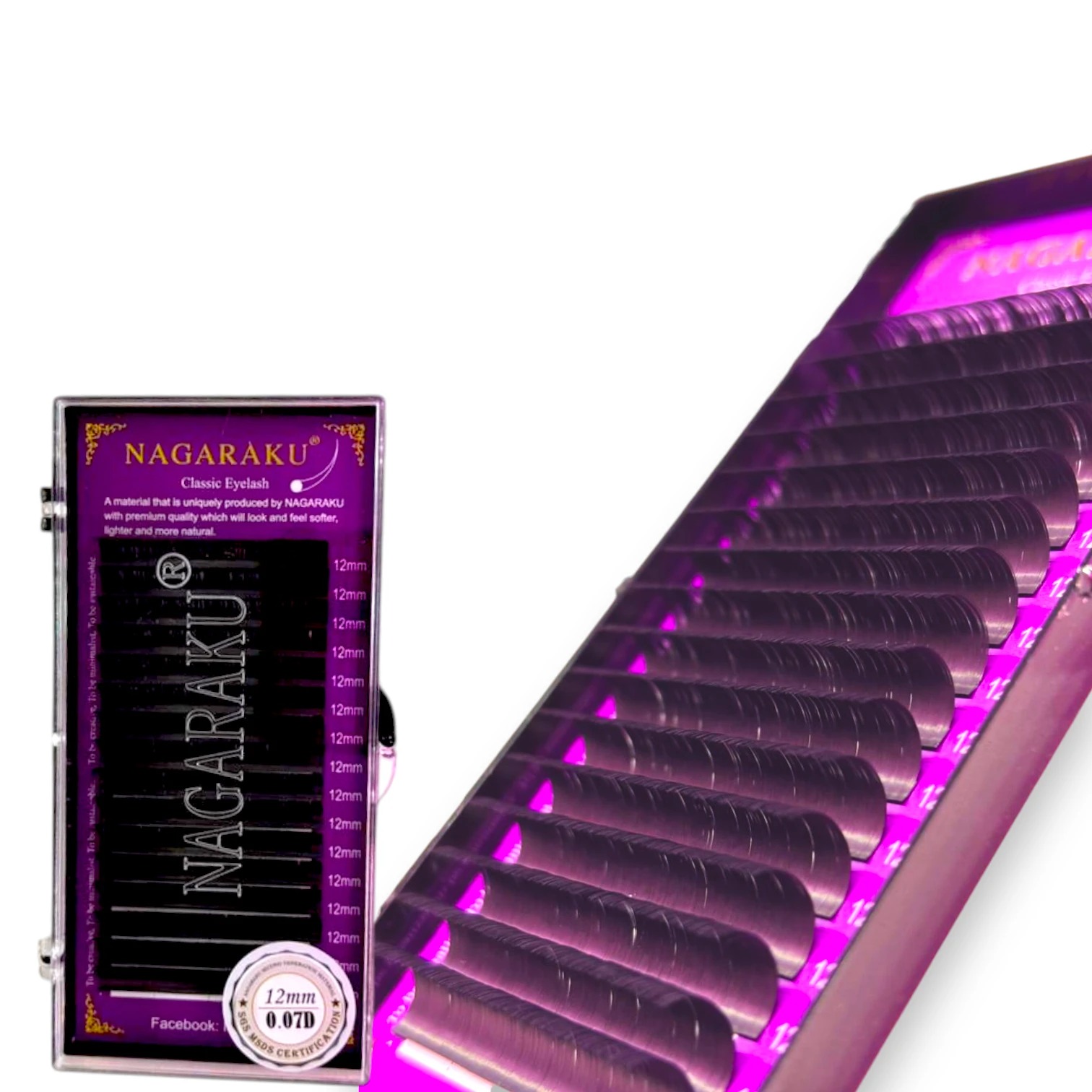PESTAÑAS PXP NAGARAKU 7D 12MM