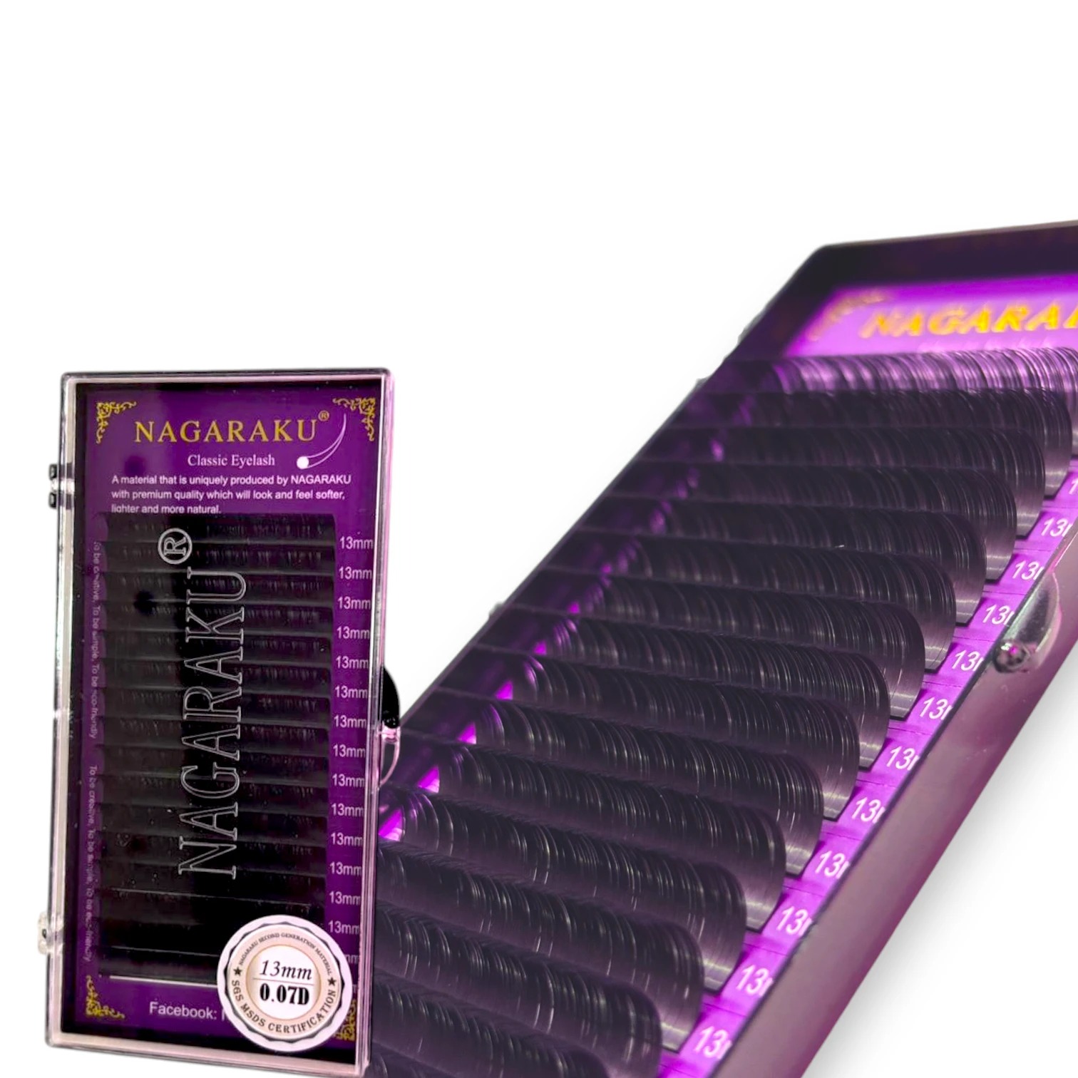PESTAÑAS PXP NAGARAKU 7D 13MM
