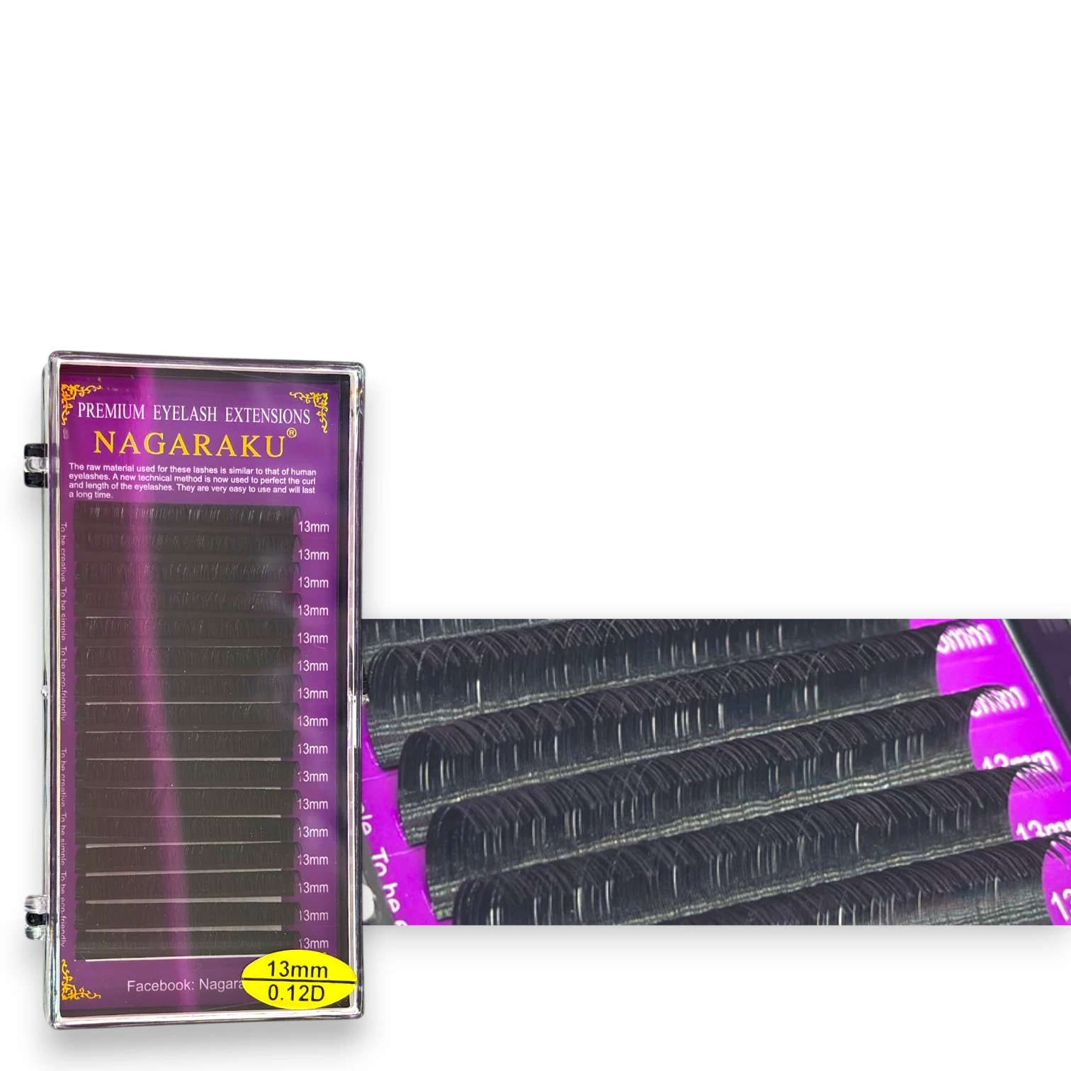 PESTAÑAS PXP NAGARAKU 12D 13MM