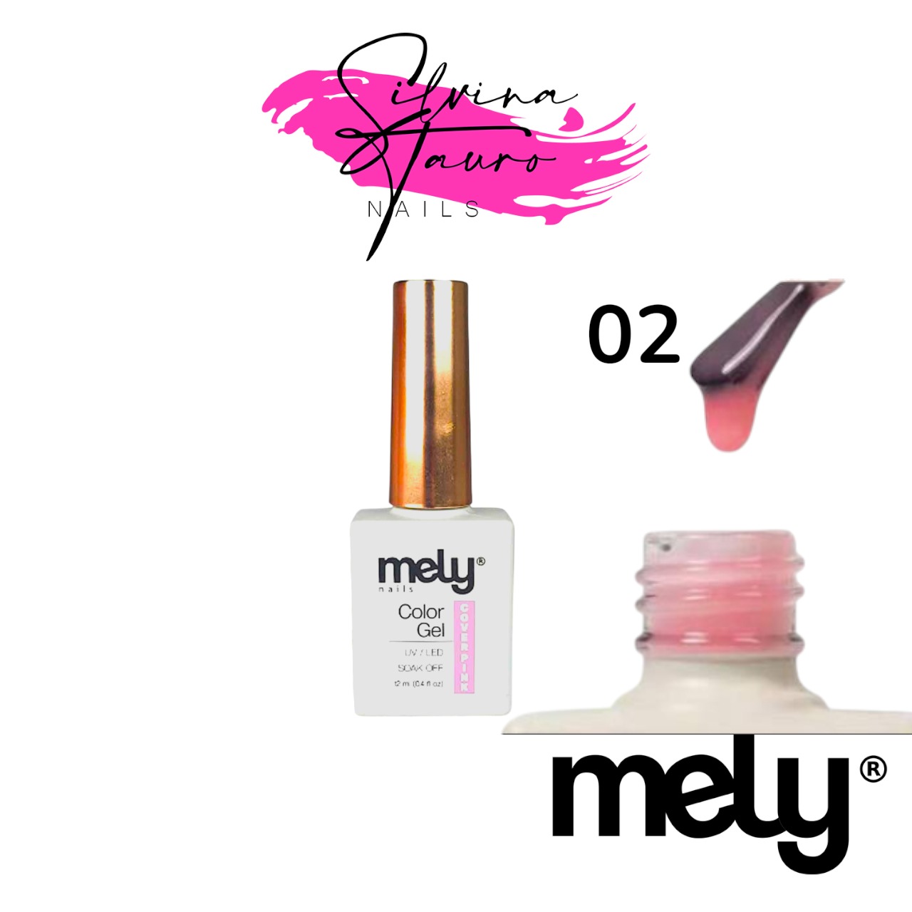SEMI COVER PINK MELY 12ML 002