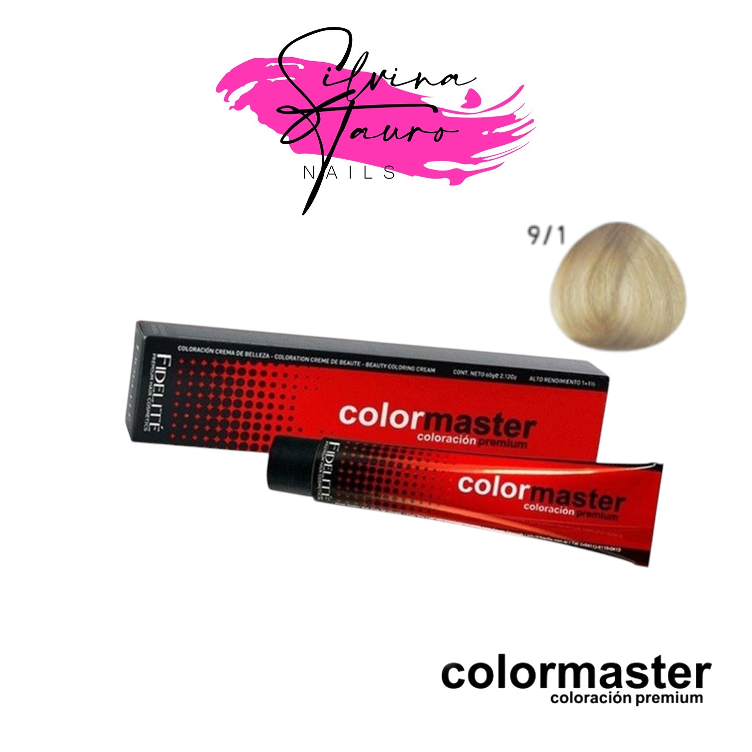 TINTURA COLORMASTER POMO 60 GR 9.1