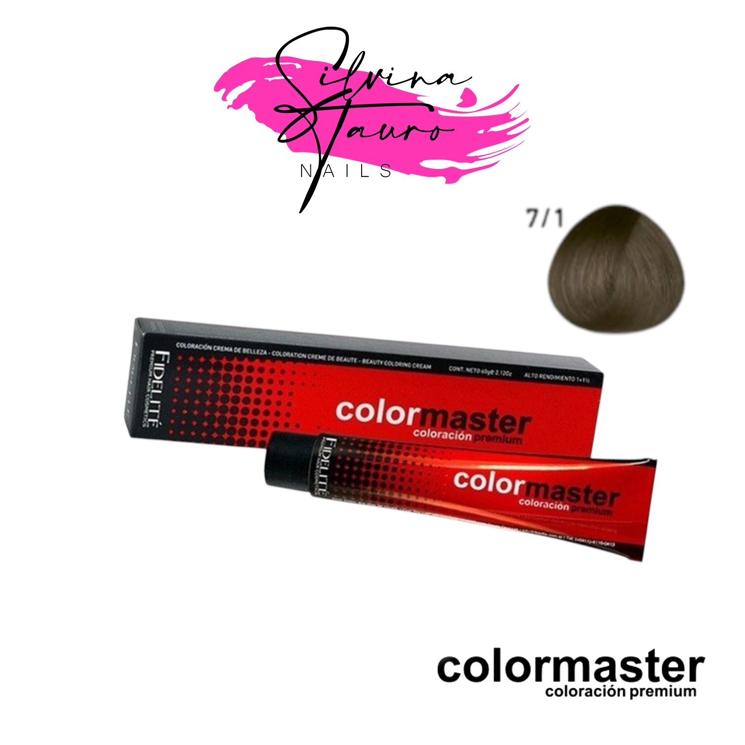 TINTURA COLORMASTER POMO 60 GR 7.1