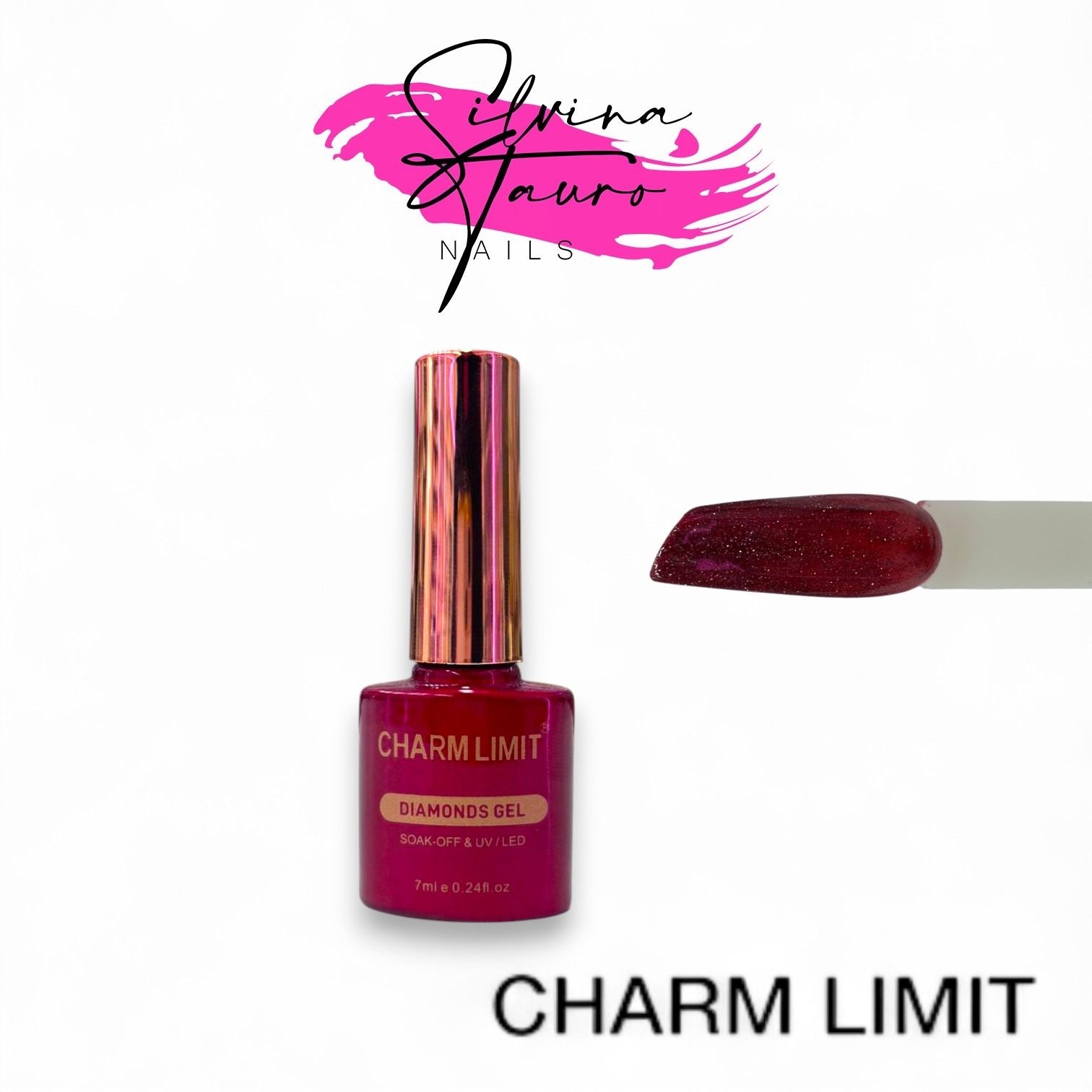 SEMI DIAMONDS GEL CHARM LIMIT #04