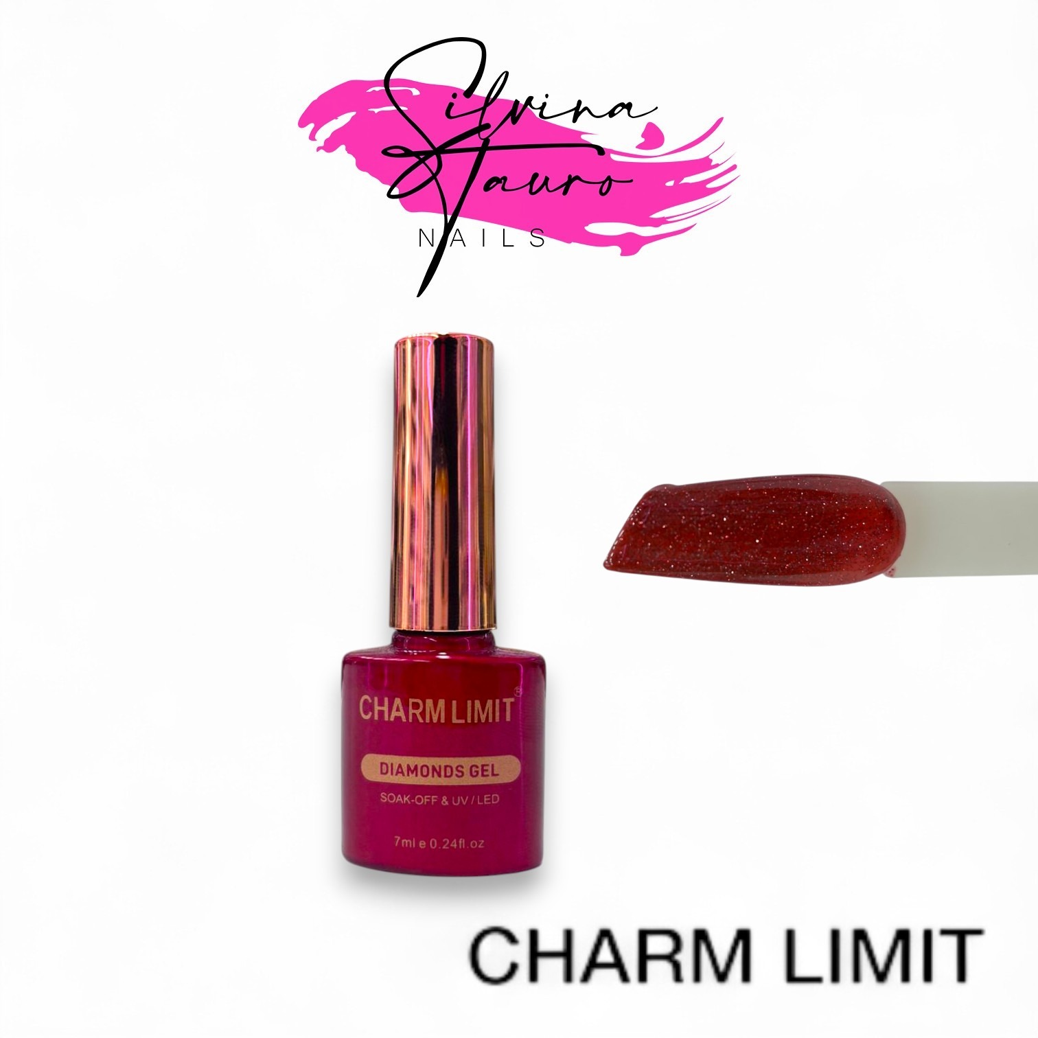 SEMI DIAMONDS GEL CHARM LIMIT #08