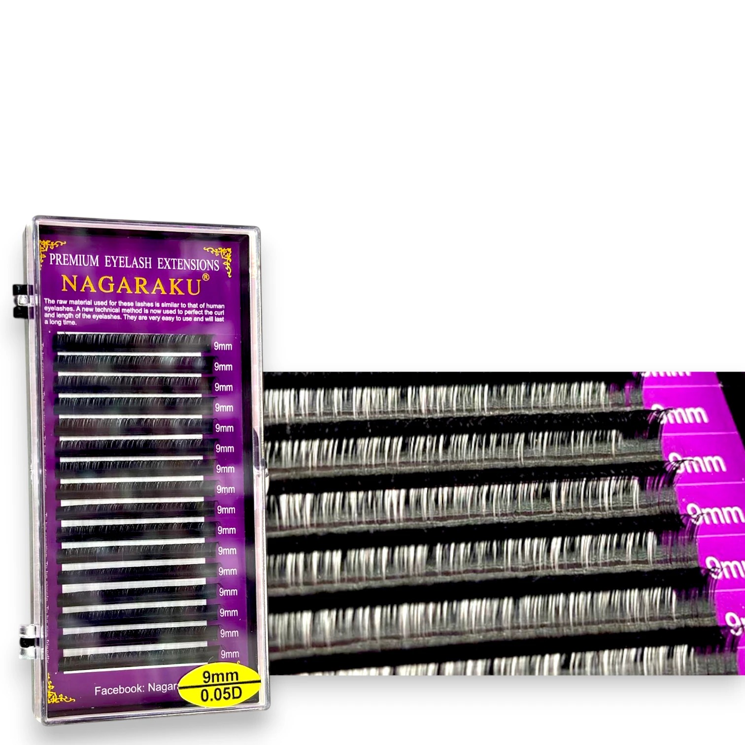 PESTAÑAS PXP NAGARAKU 5D 9MM