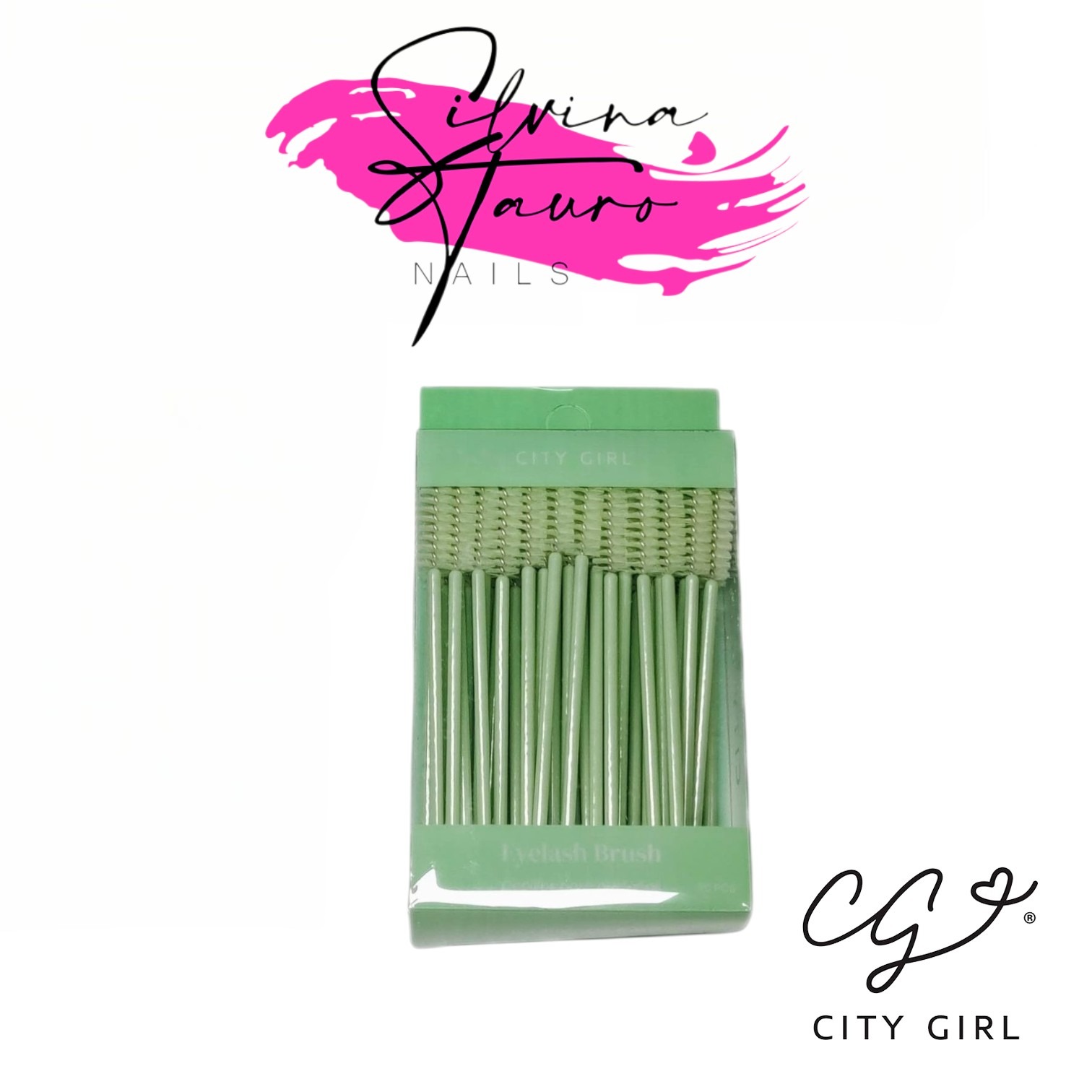 CAJA DE CEPILLO P/ PESTAÑAS  X50 UNID