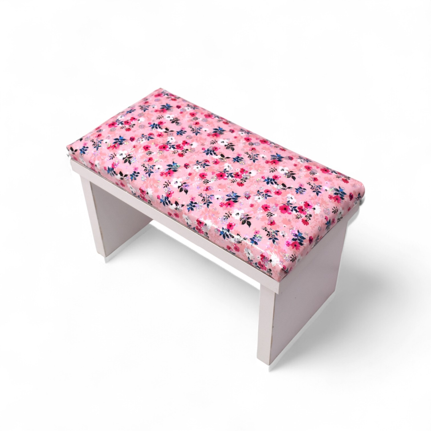 APOYA MANOS ROSA CON FLORCITAS