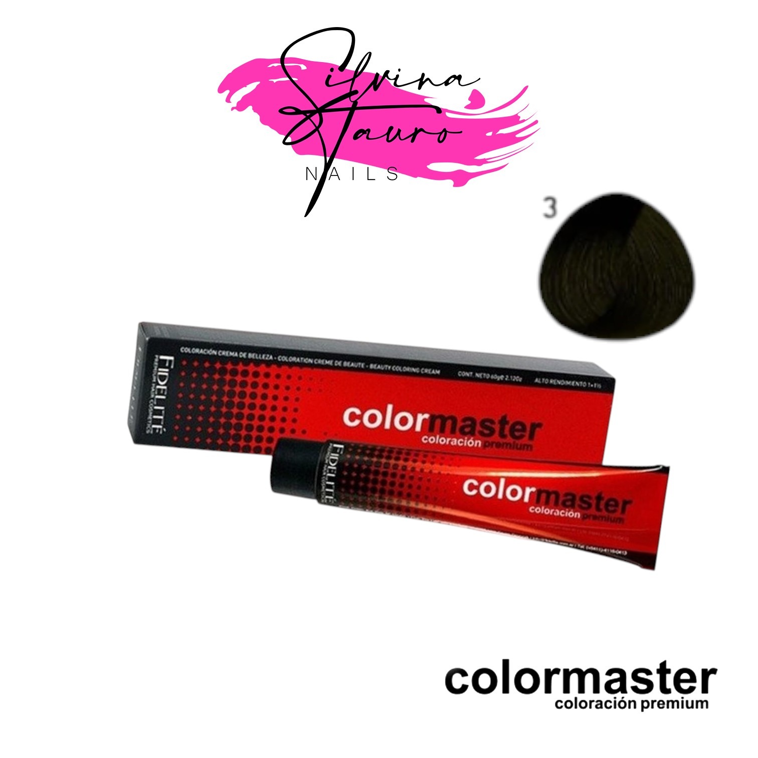 TINTURA COLORMASTER POMO 60 GR 3