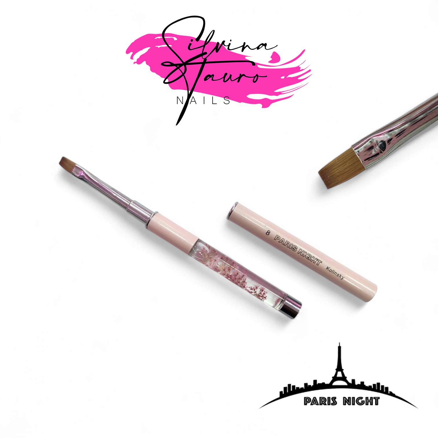 PINCEL KOLINSKY C/TAPA #8 FLORES PARIS