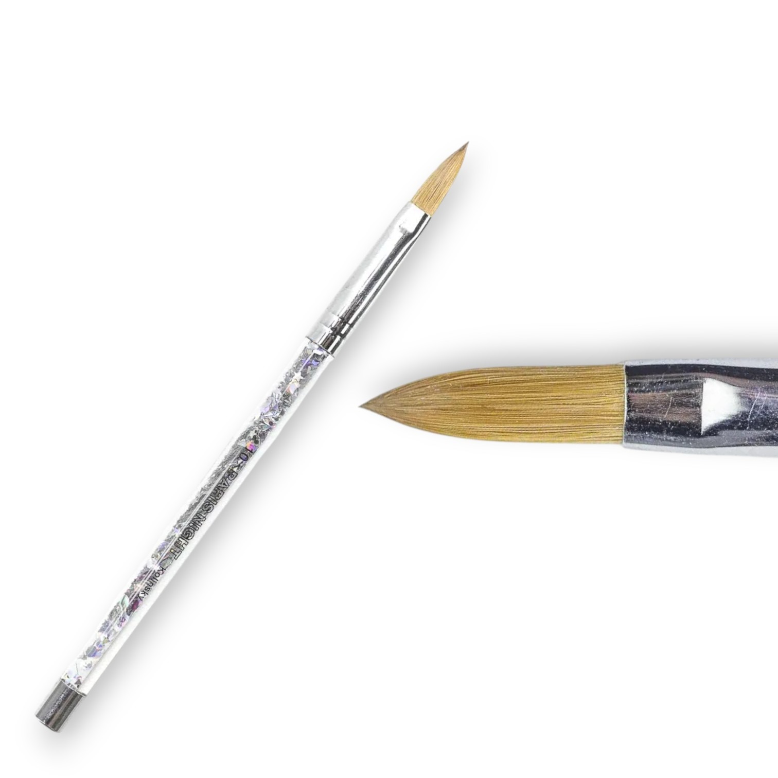 PINCEL KOLINSKY #10 PARA ACRILICO MANGO GLITTER