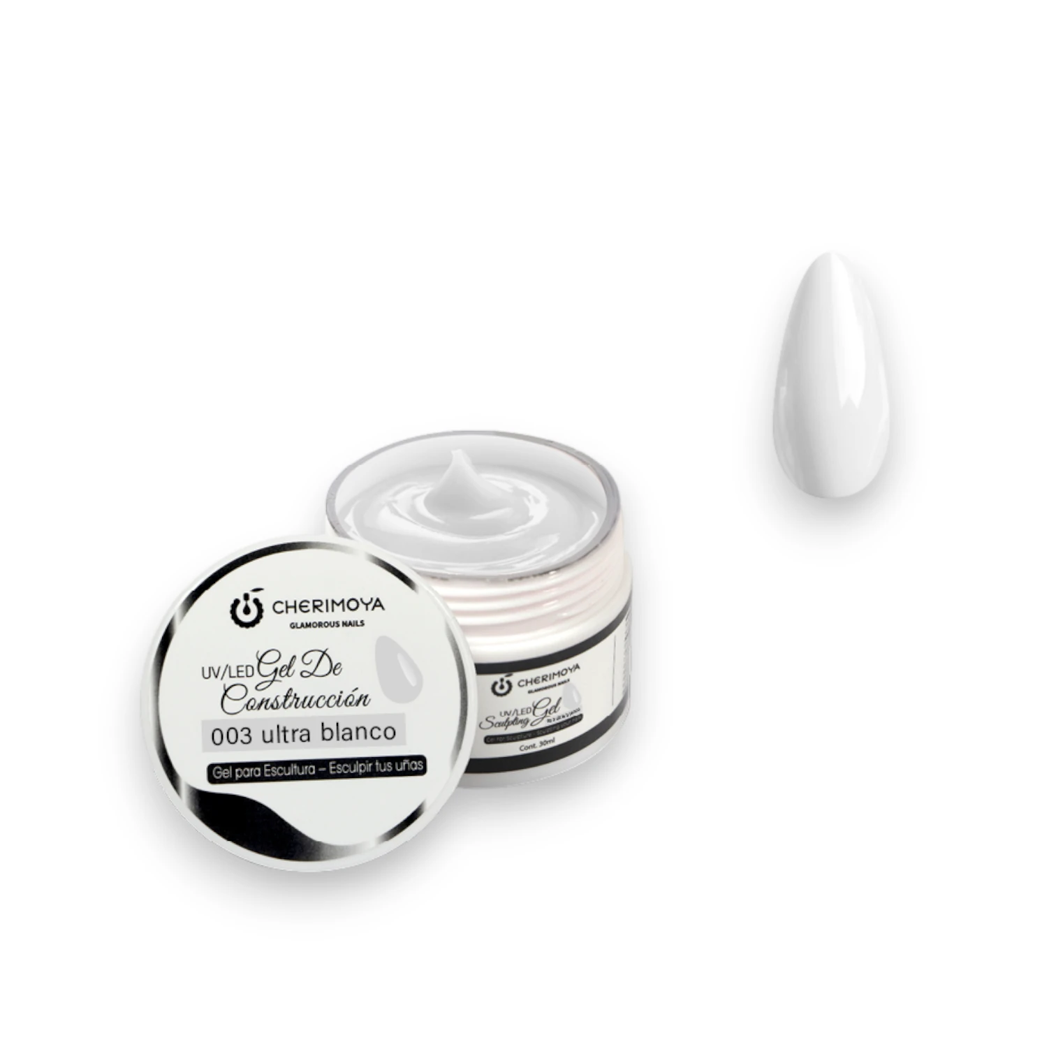GEL DE CONSTRUCCION CHERI NUEVO 003 ULTRA BLANCO