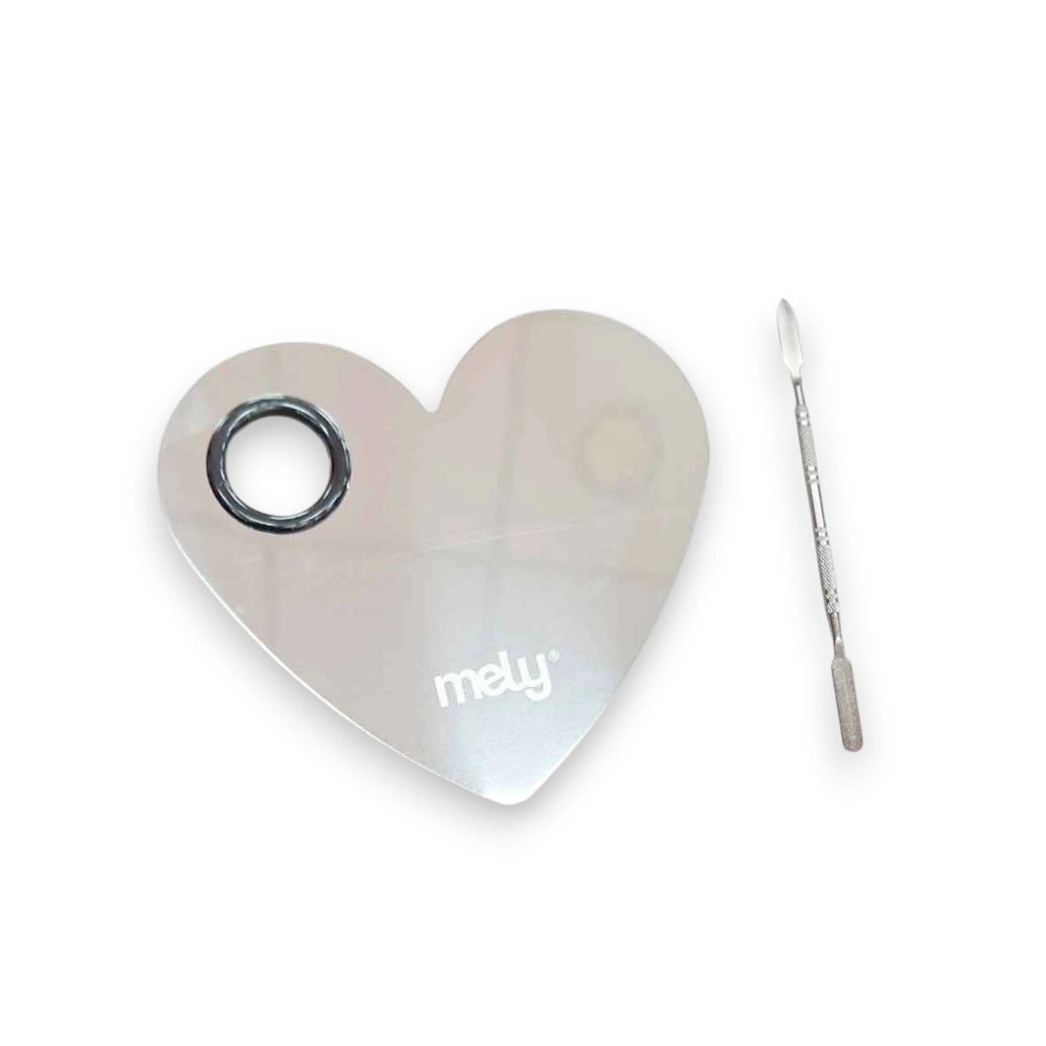 PALETA MEZCLADORA FORMA DE CORAZON MELY