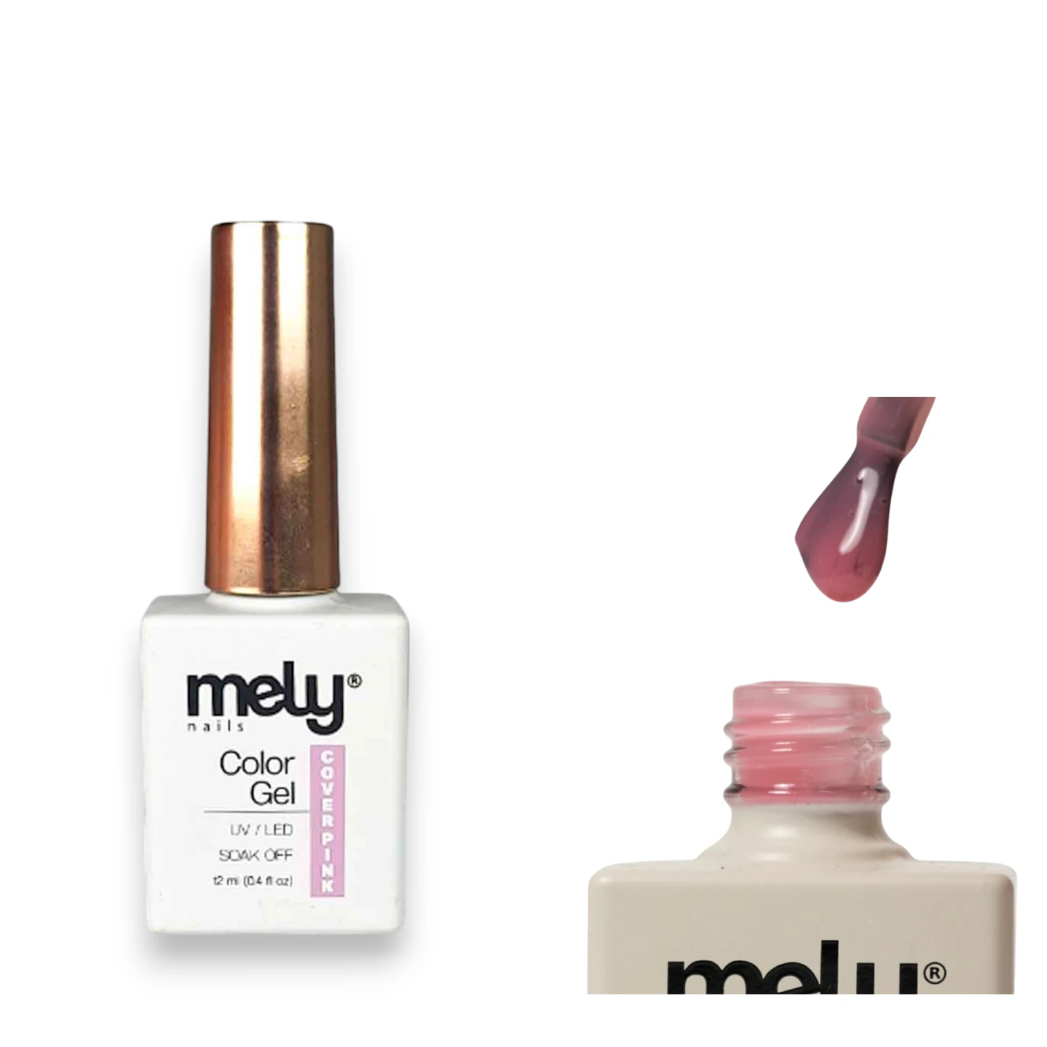 SEMI COVER PINK MELY 12ML 010