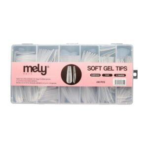 TIPS SOFT GEL COFFIN 12 TAMAÑOS