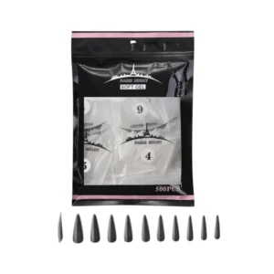 TIPS SOFT GEL X500UN. STILLETO