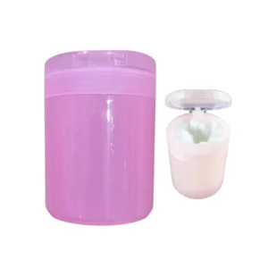 ORGANIZADOR PORTA ALGODÓN (rosa)