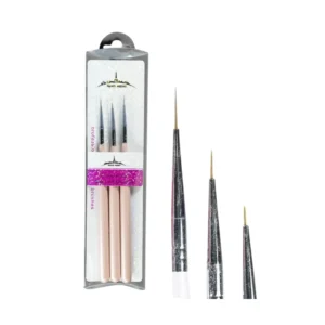 SET DE 3 PINCELES LINERS (0/00/000)